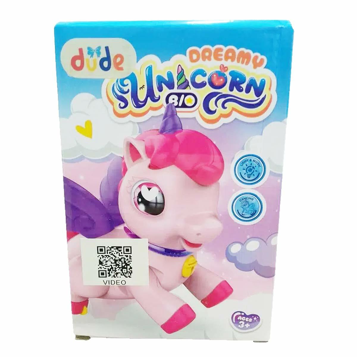 Işıklı Müzikli Hareketli Tek Boynuzlu At Unicorn | 20 cm Pilli Figür Oyuncak | Eğitici Ve Eğlenceli Masal Dostu