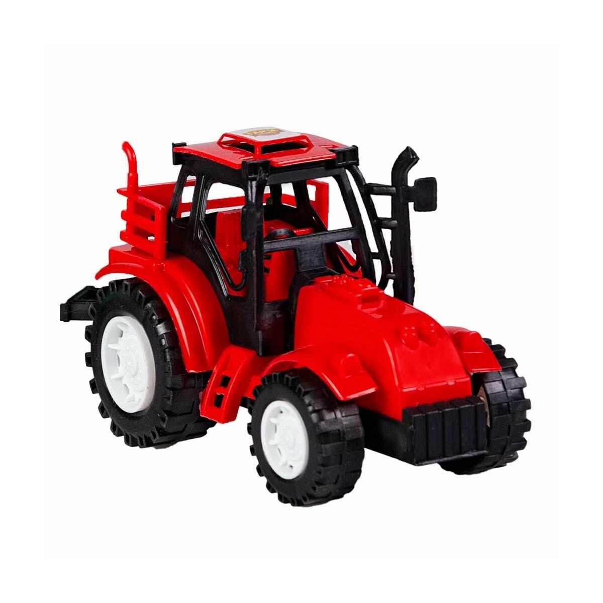 Hayvanlı Römorklu Traktör Seti | Eğitici Çiftlik Oyun Seti | Figürlü Ve Römorklu Oyuncak Traktör