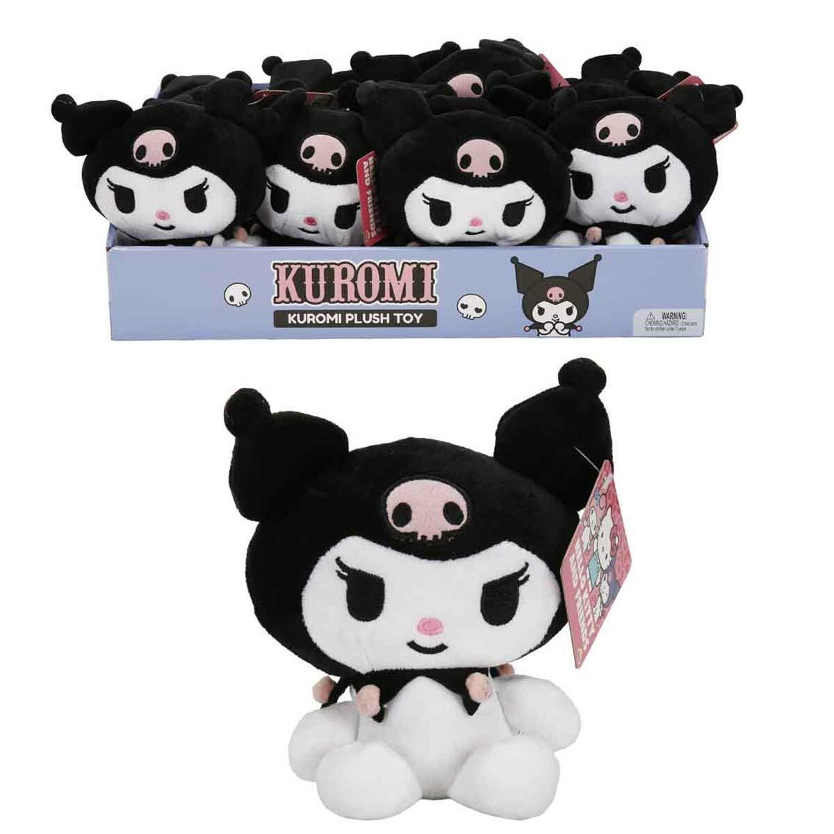 Hello Kitty and Friends Peluş Kuromi S1 | 15 Cm Sanrio Karakteri | Minik Ve Asi Oyun Arkadaşı