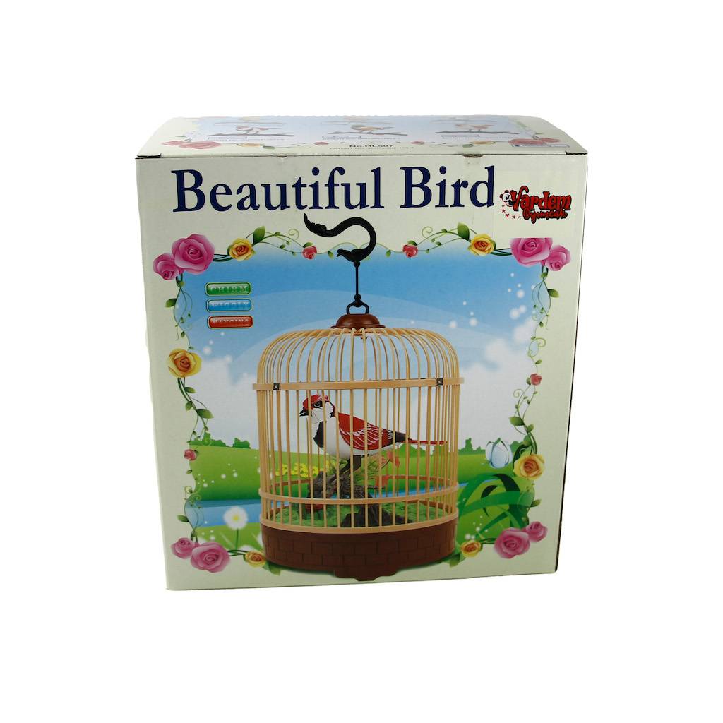 Kafesli Büyük Kuş (Müzik Ve Kuş Sesli)
