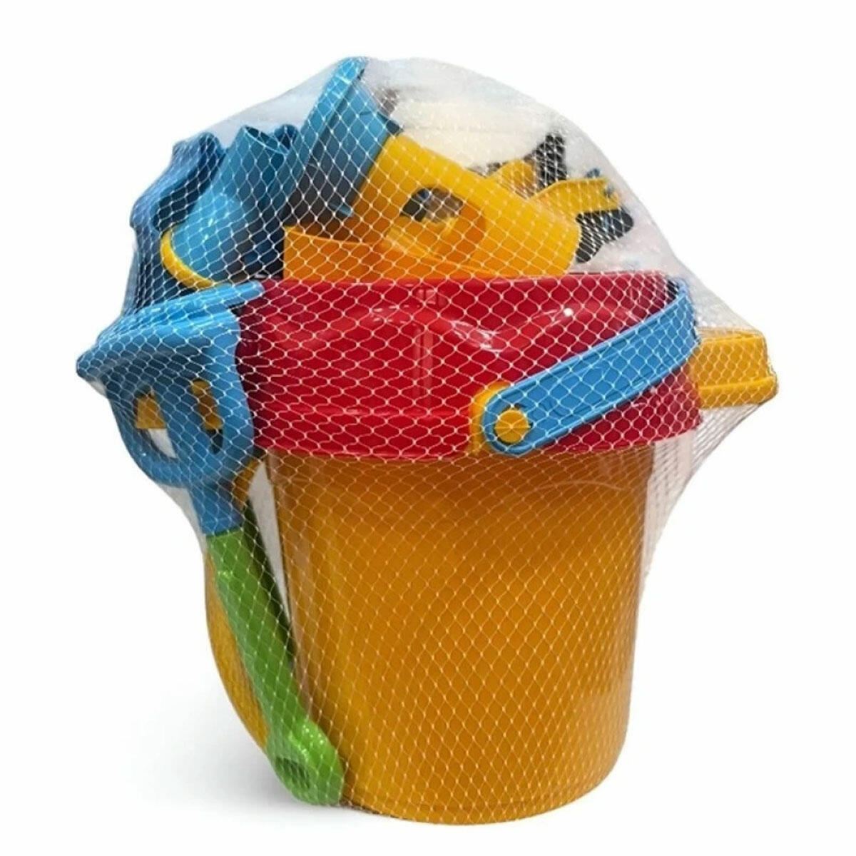 Hortumlu Büyük Kum Kovası Full Seti | Aksesuarlı Plaj ve Bahçe Oyun Seti | Sulama Hortumlu ve Kalıplı Eğitici Kum Oyuncakları