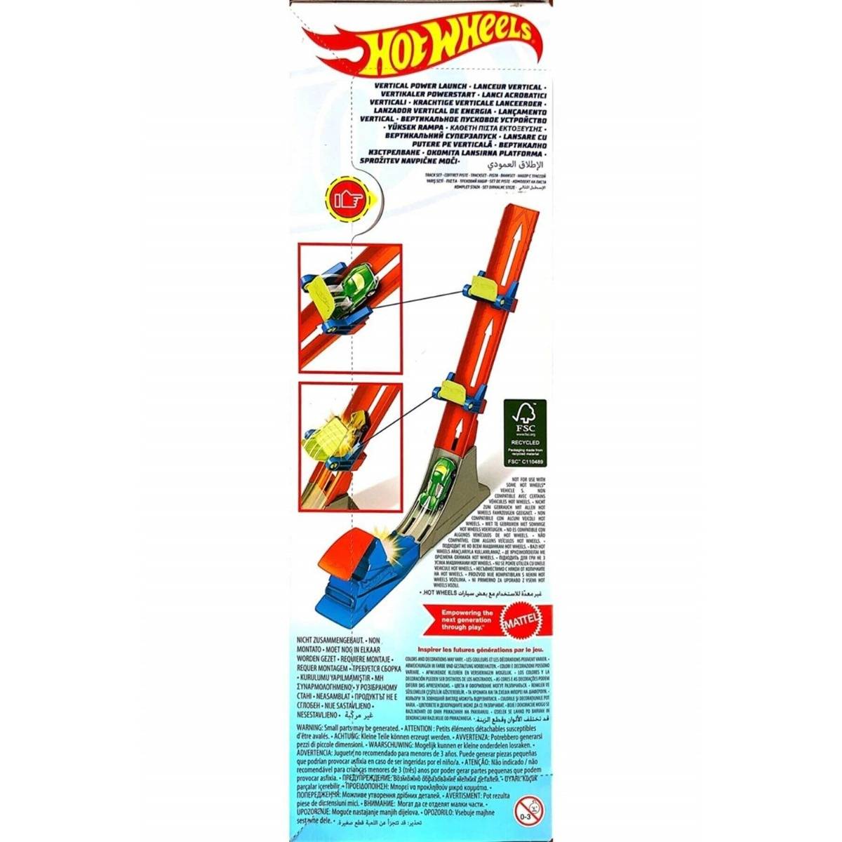 Hot Wheels Akrobasi Atlayışı Yarış Seti