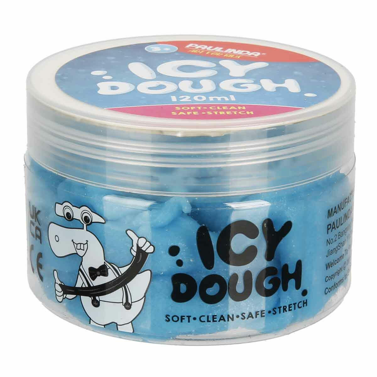 Icy Dough Slime 120 ml | Buz Efektli Esnek ve Yapışmaz Slime | 6 Farklı Renk Seçenekli Stres Giderici Duyusal Oyuncak