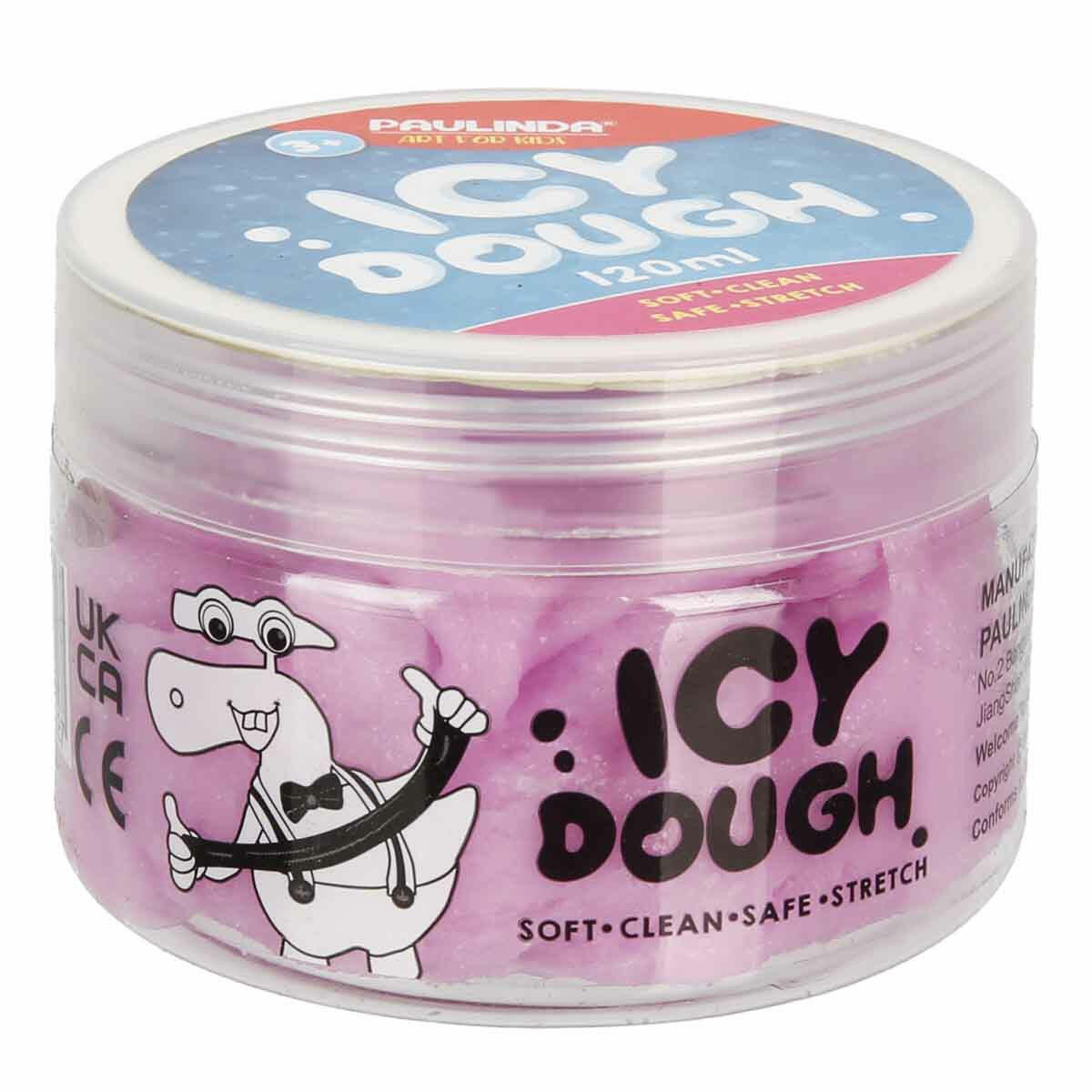 Icy Dough Slime 120 ml | Buz Efektli Esnek ve Yapışmaz Slime | 6 Farklı Renk Seçenekli Stres Giderici Duyusal Oyuncak