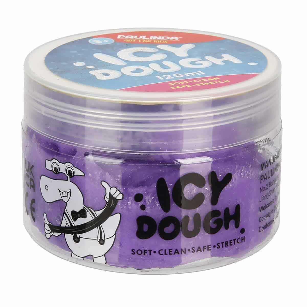 Icy Dough Slime 120 ml | Buz Efektli Esnek ve Yapışmaz Slime | 6 Farklı Renk Seçenekli Stres Giderici Duyusal Oyuncak
