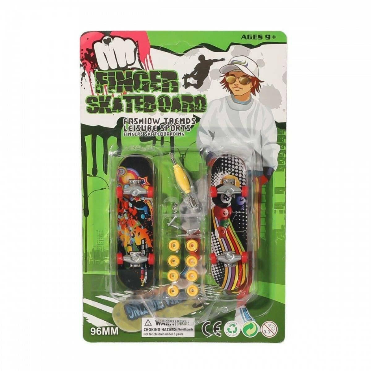 Kızılkaya İkili Parmak Kaykay Seti | Aksesuarlı Fingerboard | Metal Ve Plastik Dayanıklı Parmak Kaykayı