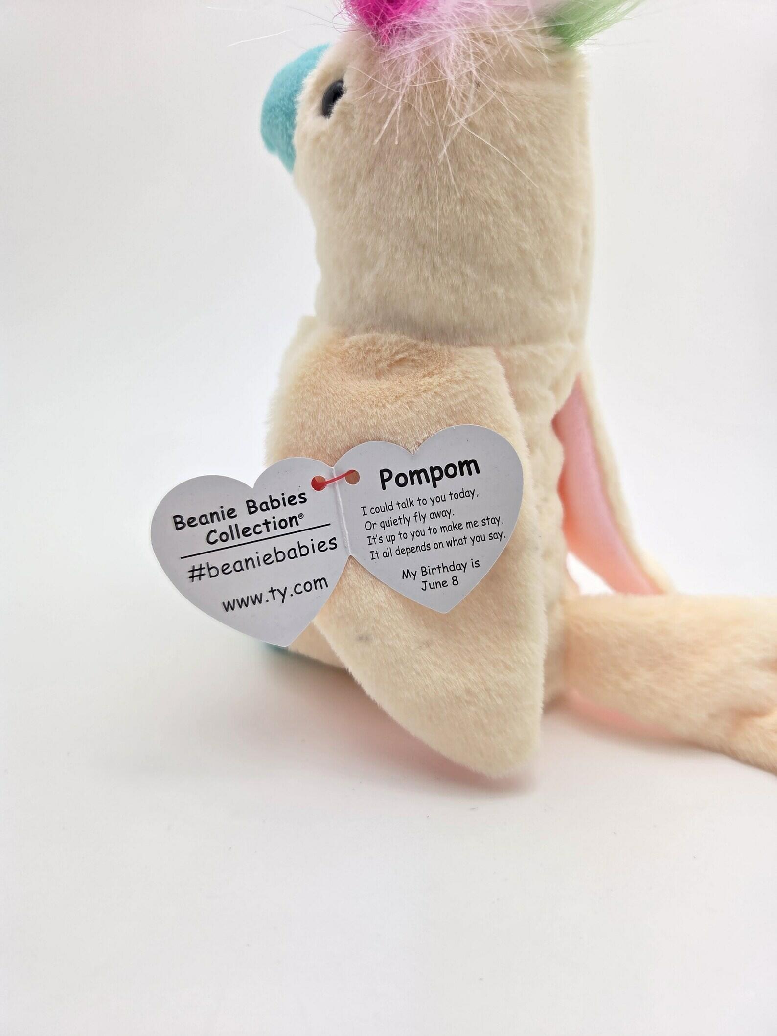 TY Beanie Boos Pompom Kakadu Papağan Peluş 20 cm