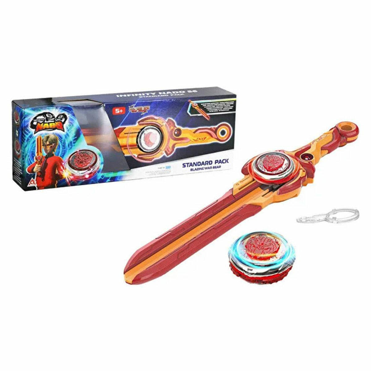 Infinity Nado Alevli Savaş Ayısı – Dönen Topaç ve Koleksiyon Seti