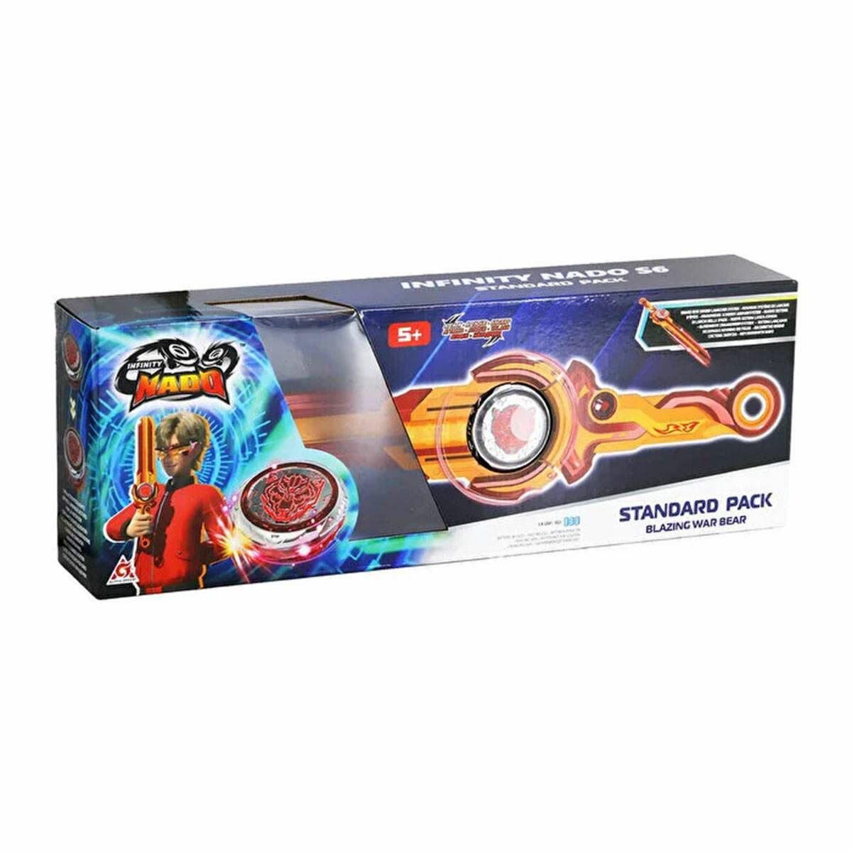 Infinity Nado Alevli Savaş Ayısı – Dönen Topaç ve Koleksiyon Seti