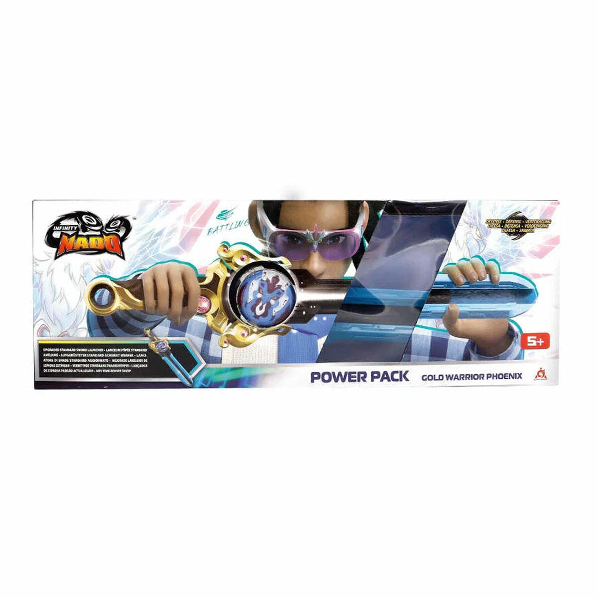 Infinity Nado Güç Paketi Gold Warrior Phoenix - Altın Kahraman Anka Kuşu Topaç Seti