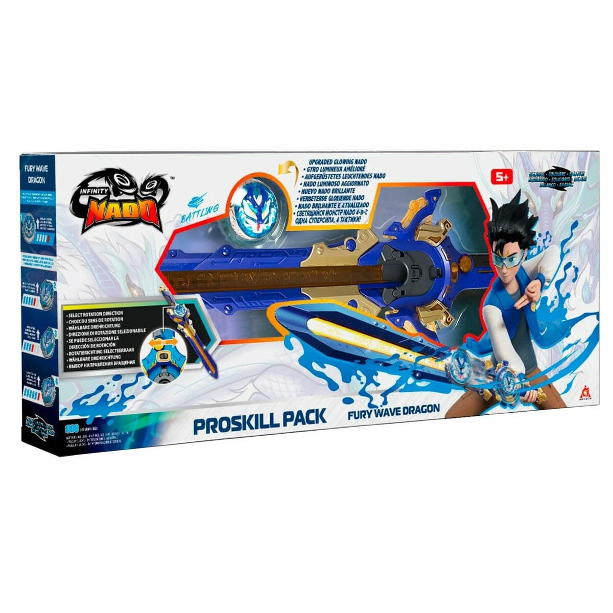 Infinity Nado Pro Serisi Fury Wave Dragon – Enerji Dalgası Ejderhası