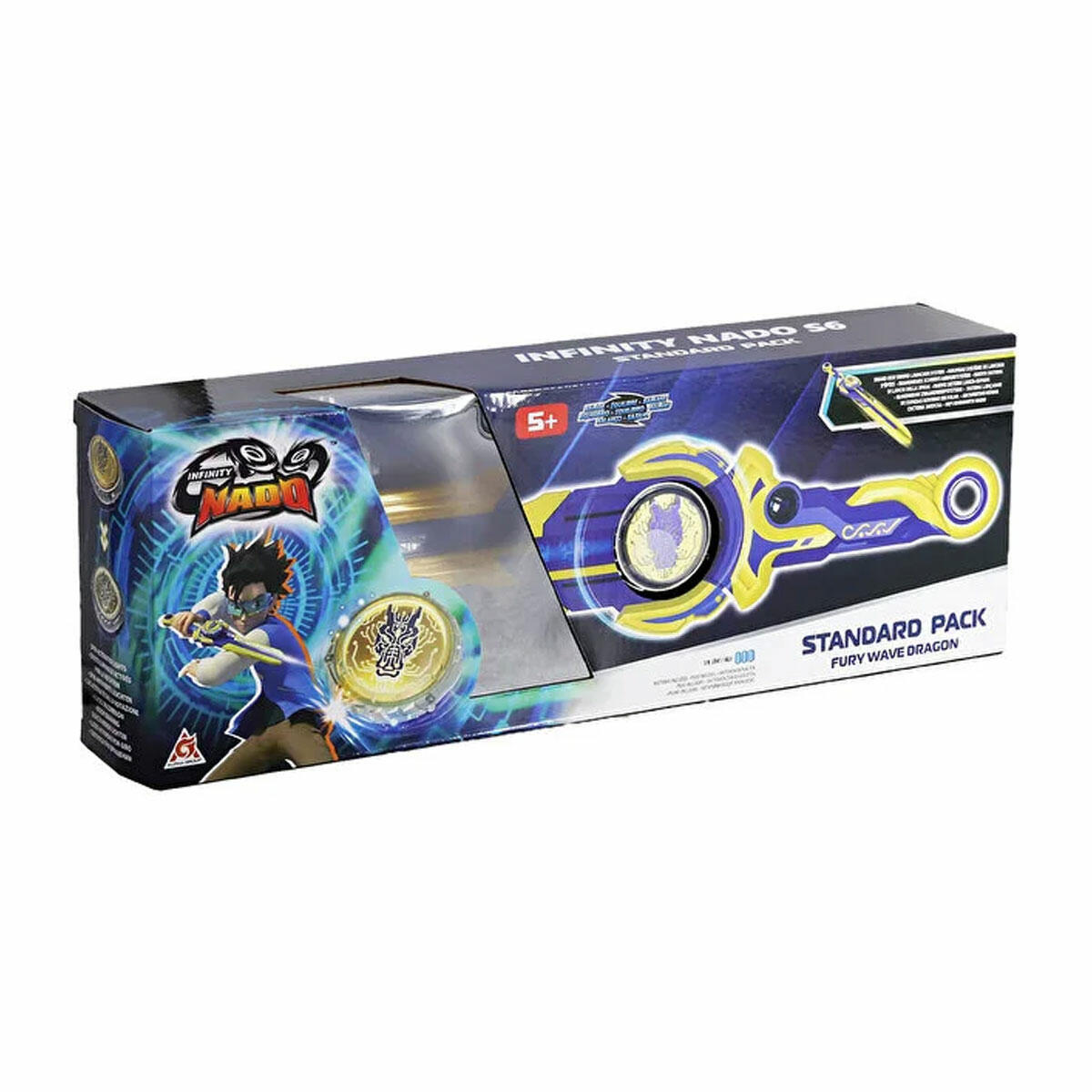 Infinity Nado Standart Paket Fury Wave Dragon – Enerji Dalgası Ejderhası Topaç Seti
