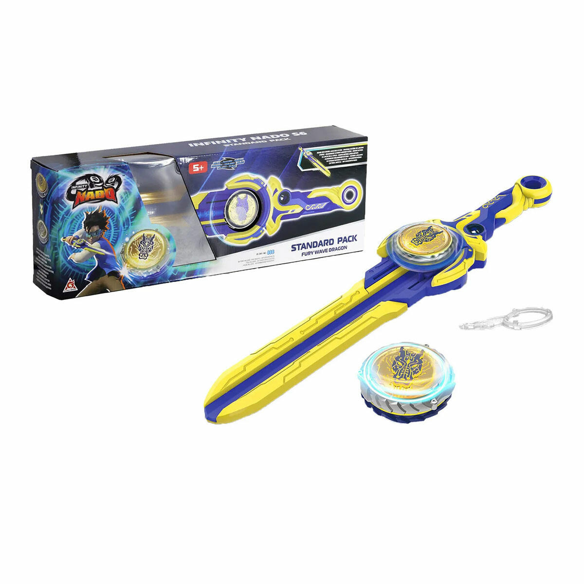 Infinity Nado Standart Paket Fury Wave Dragon – Enerji Dalgası Ejderhası Topaç Seti