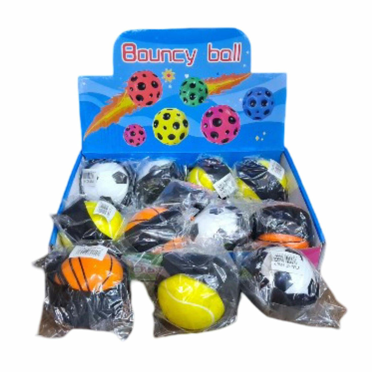 Çocuklar İçin İpli Plastik Top 6,3 cm – Dayanıklı ve Eğlenceli Oyun Topu