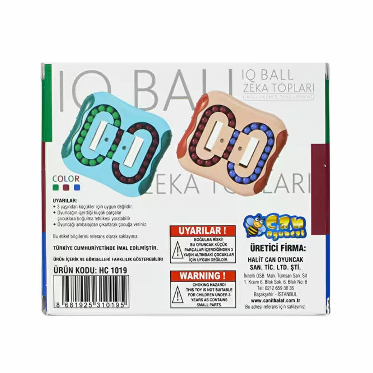 IQ Ball Zeka Geliştirme Oyunu | Çift Taraflı Mantık ve Strateji Bulmacası | Taşınabilir Zeka Boncukları