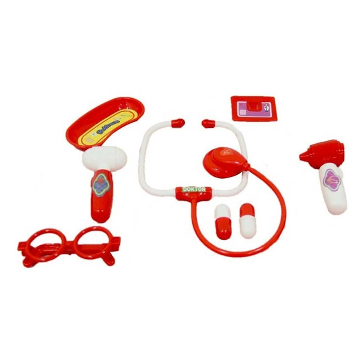 Kembay Oyuncak Işıklı Çantalı Doktor Seti | 3+ Yaş Eğitici Rol Yapma Oyuncakları | Doktor Fobisi Önleyici Set