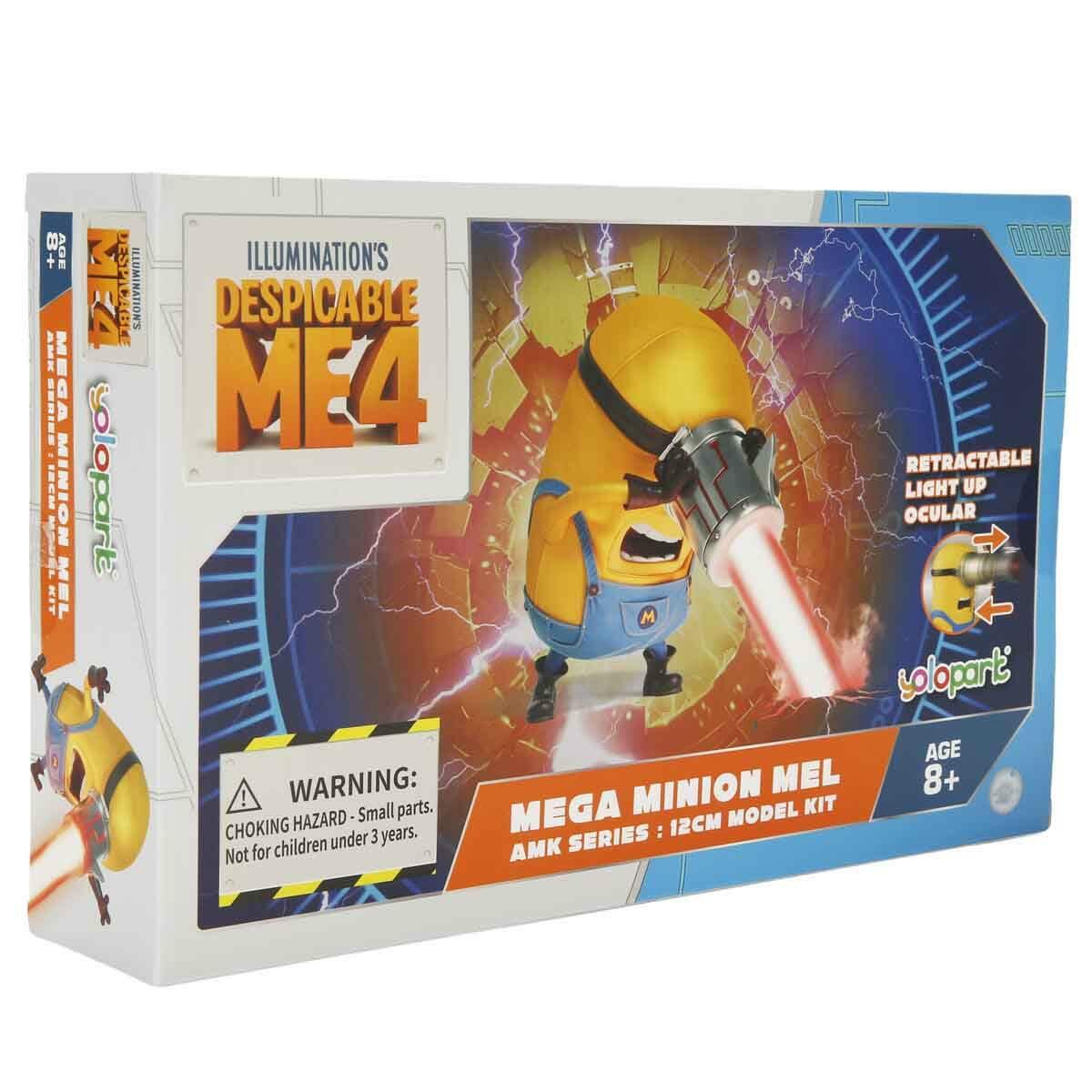 Işıklı Minions Mega Minion Mel Figürü 12 CM | LED Işıklı İnteraktif Figür | Feyza Oyuncak Lisanslı Koleksiyon