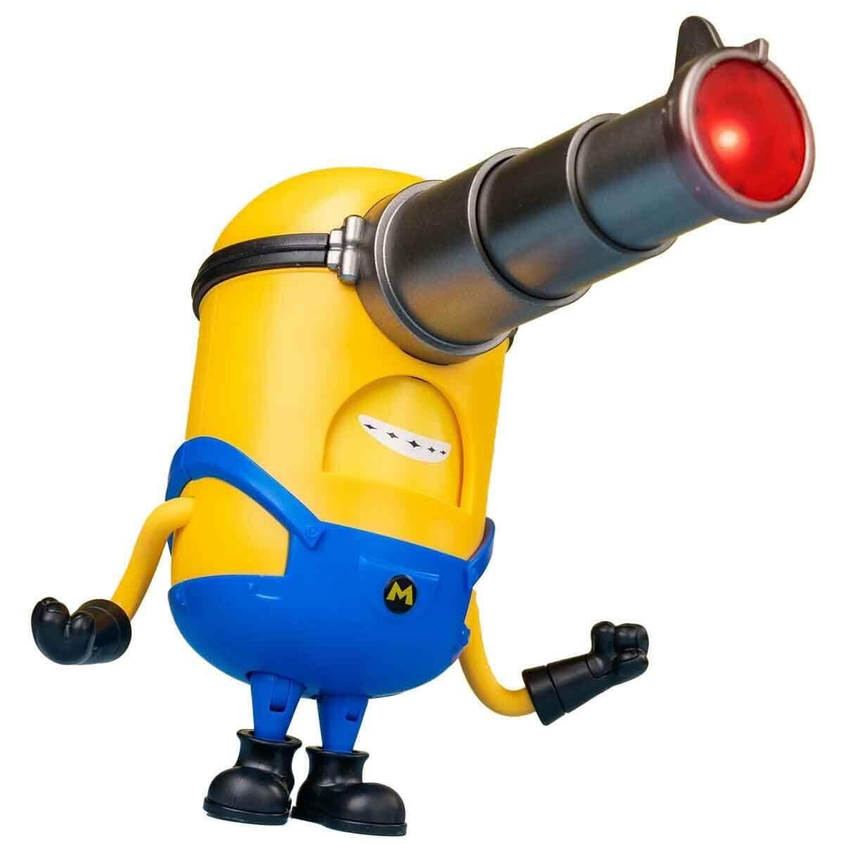 Işıklı Minions Mega Minion Mel Figürü 12 CM | LED Işıklı İnteraktif Figür | Feyza Oyuncak Lisanslı Koleksiyon