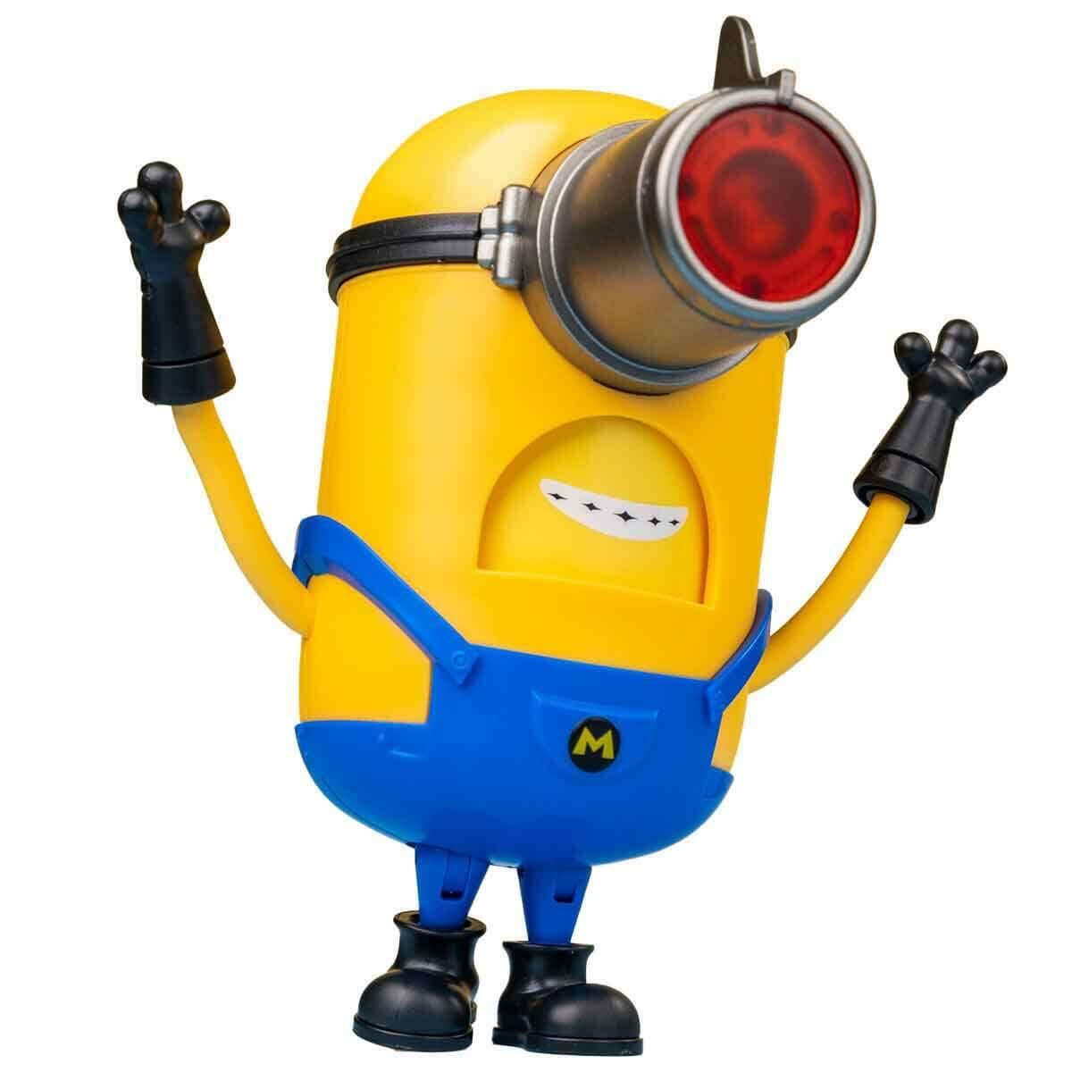 Işıklı Minions Mega Minion Mel Figürü 12 CM | LED Işıklı İnteraktif Figür | Feyza Oyuncak Lisanslı Koleksiyon