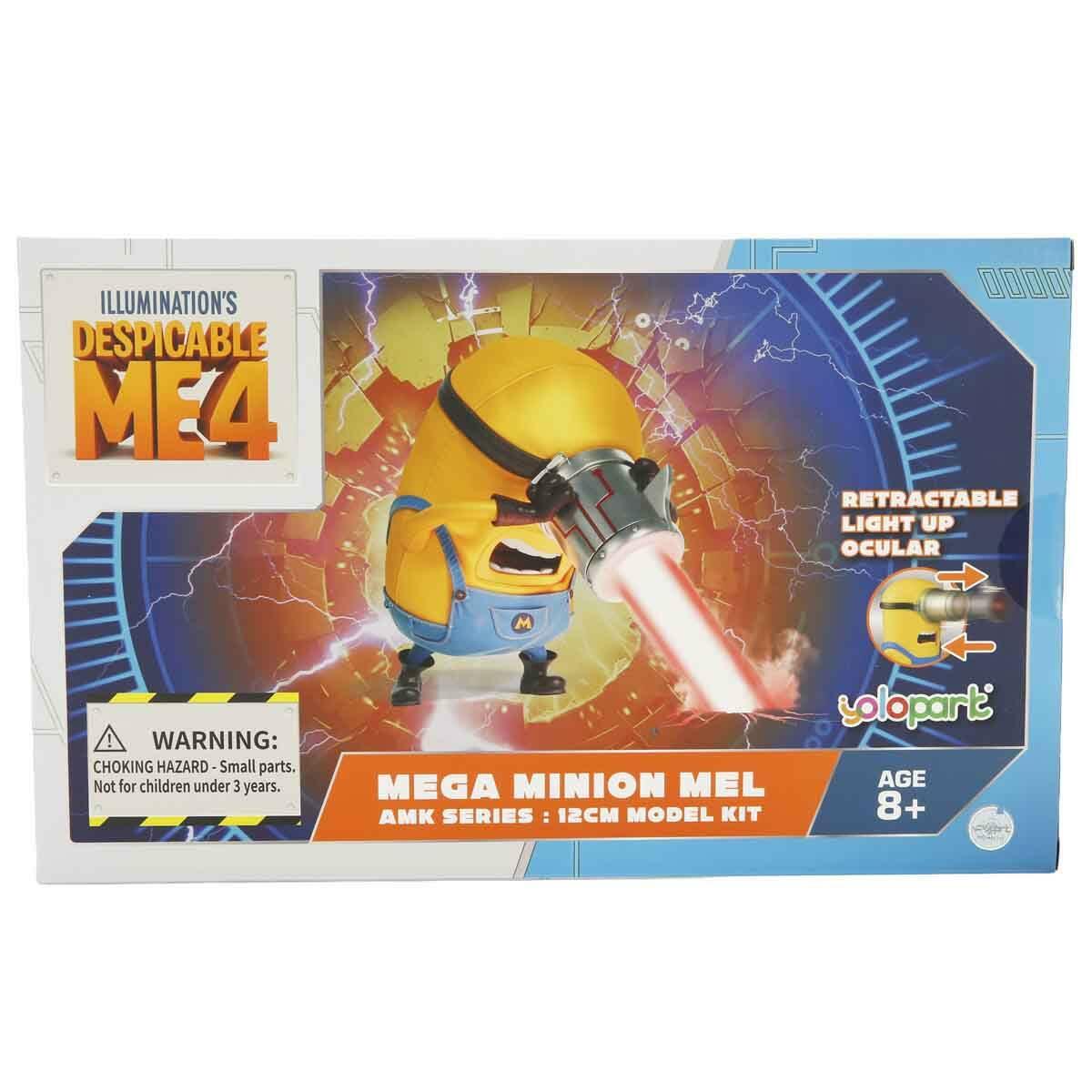 Işıklı Minions Mega Minion Mel Figürü 12 CM | LED Işıklı İnteraktif Figür | Feyza Oyuncak Lisanslı Koleksiyon