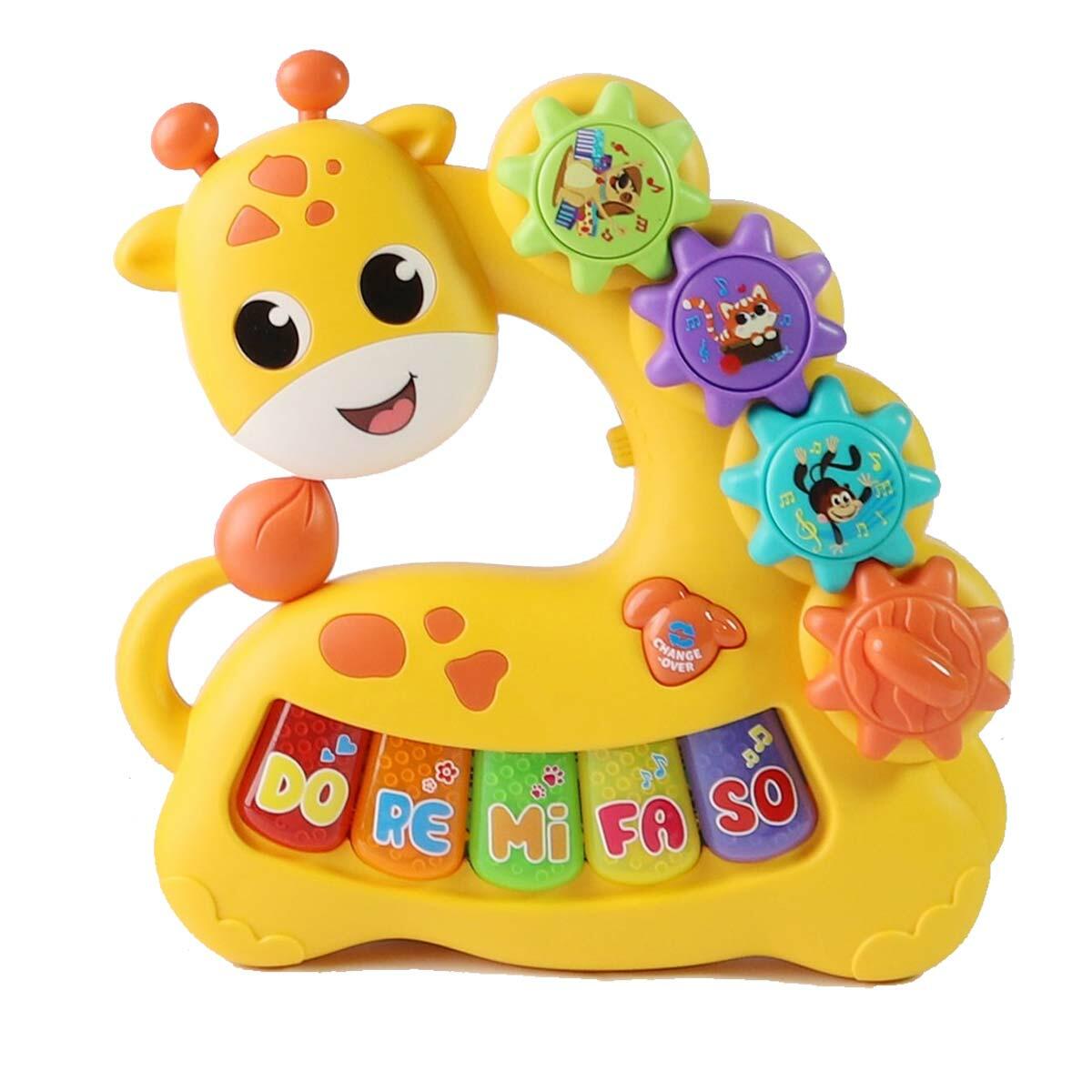 Işıklı Sesli Eğitici Sevimli Zürafa | Müzikli Bebek Ve Çocuk Oyuncağı | Erken Öğrenme Seti