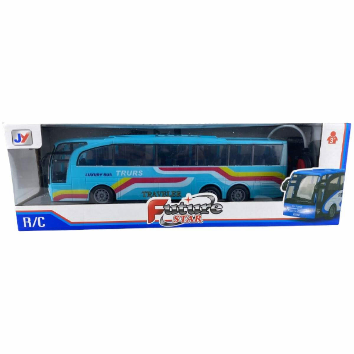 Pasifik Uzaktan Kumandalı Işıklı Sesli Otobüs 35 cm | Uzaktan Kumandalı Şehir Otobüsü | Sesli Ve Işıklı Dev Oyuncak Araç