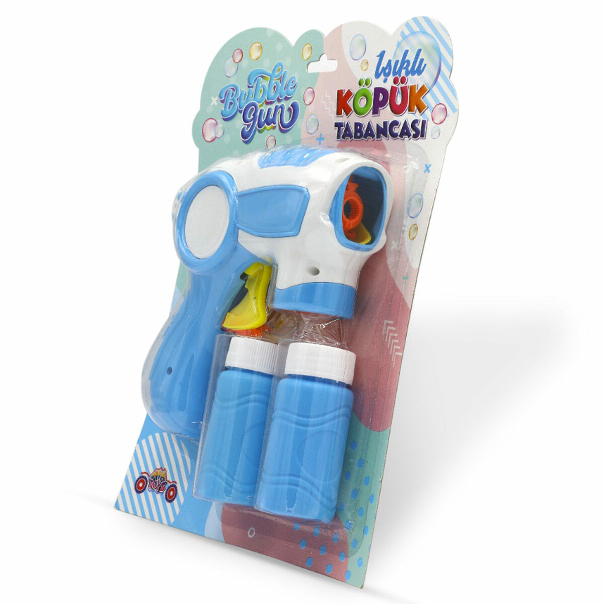 Işıklı Solüsyonlu Köpük Tabancası | Otomatik Baloncuk Makinesi | Işıklı ve Eğlenceli Dış Mekan Oyuncağı