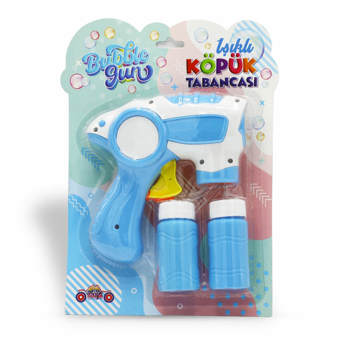 Işıklı Solüsyonlu Köpük Tabancası | Otomatik Baloncuk Makinesi | Işıklı ve Eğlenceli Dış Mekan Oyuncağı