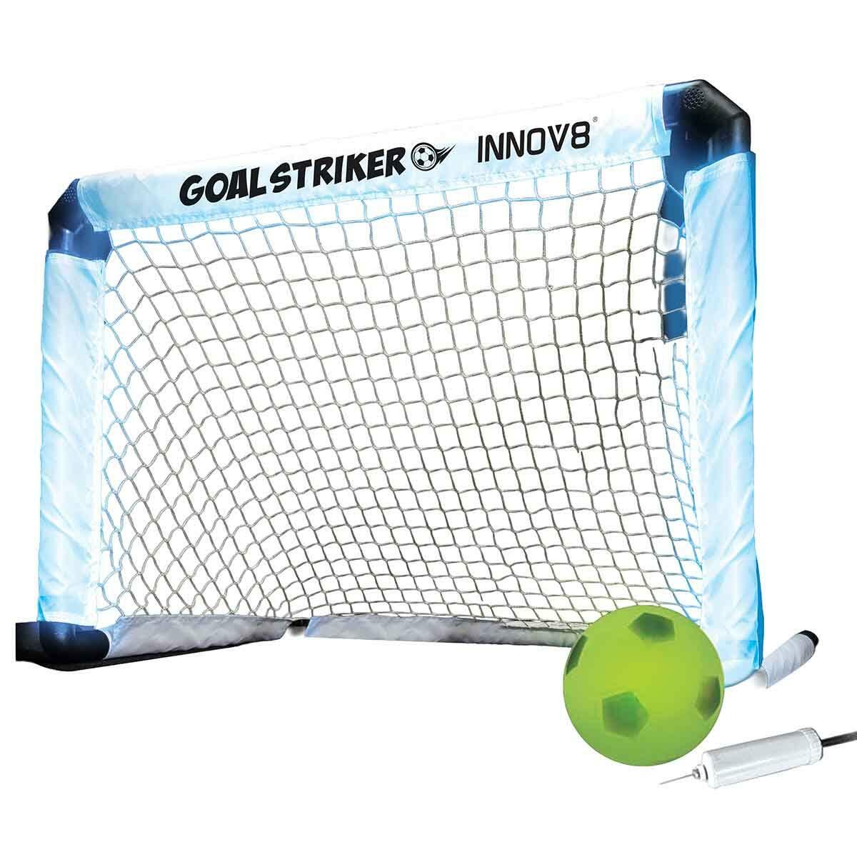 Işıklı Tek Kale Futbol Seti 72 cm | Gece Ve Gündüz Bahçe Oyunu | Sesli Ve Işıklı Kale Seti