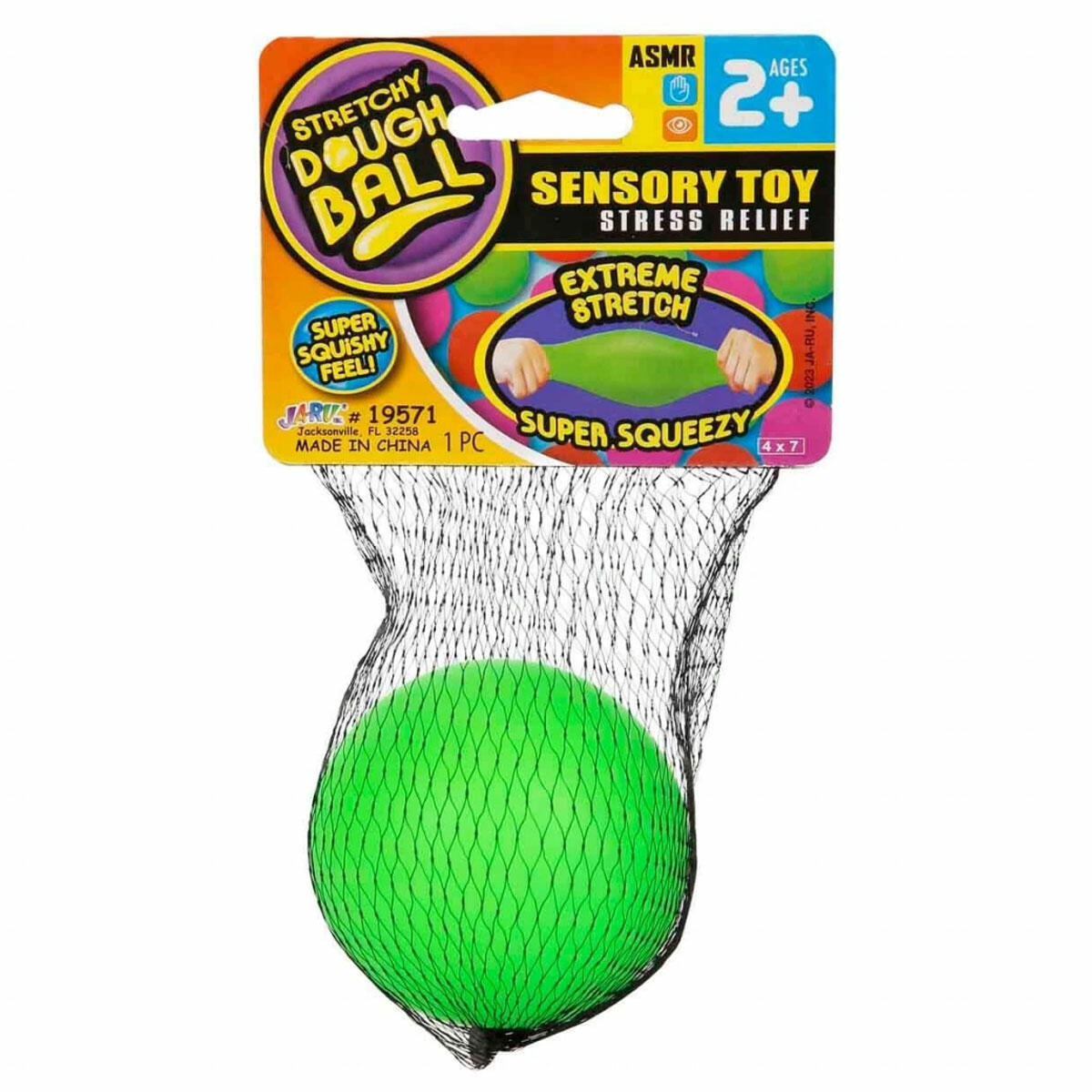 Jaru Yumuşak Esnek Hamur Top – Stres Giderici ve Eğlenceli Oyuncak