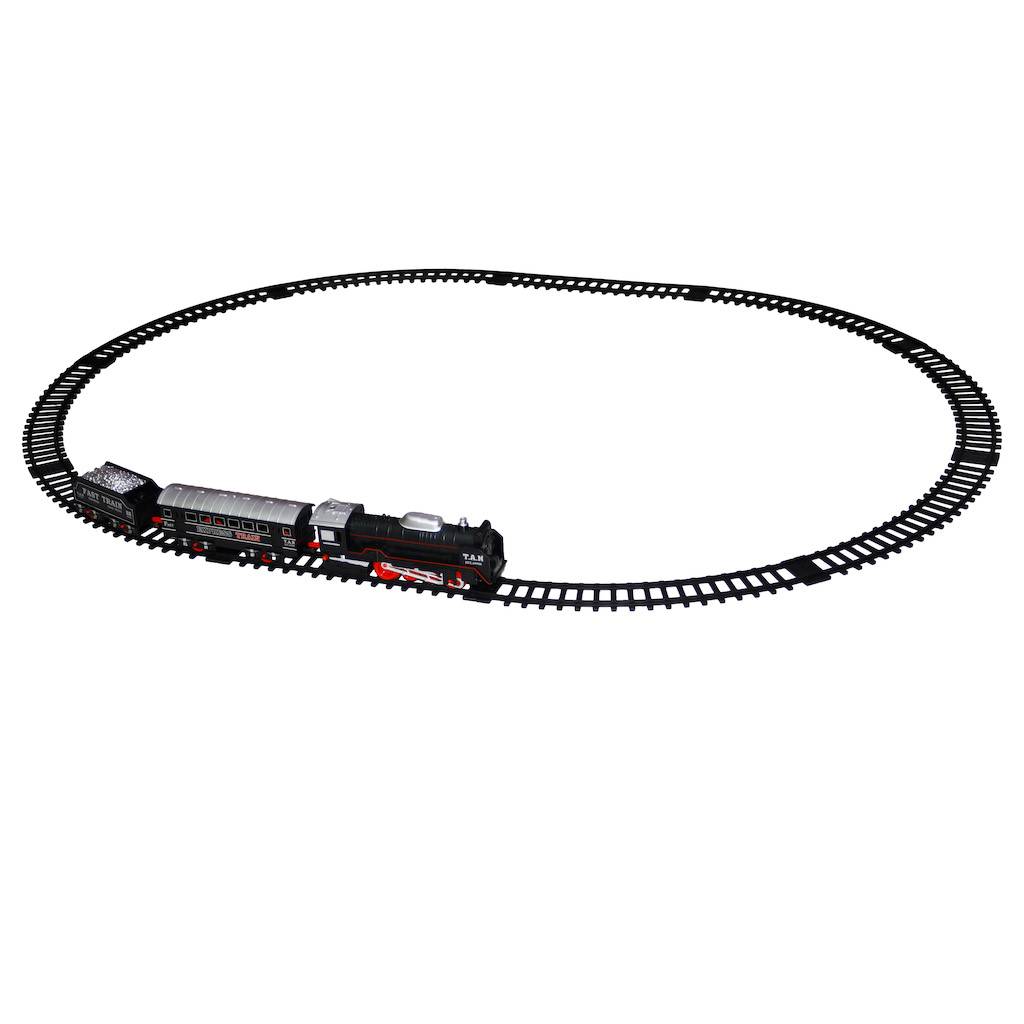 20 Parça Işıklı ve Sesli Klasik Model Tren Seti