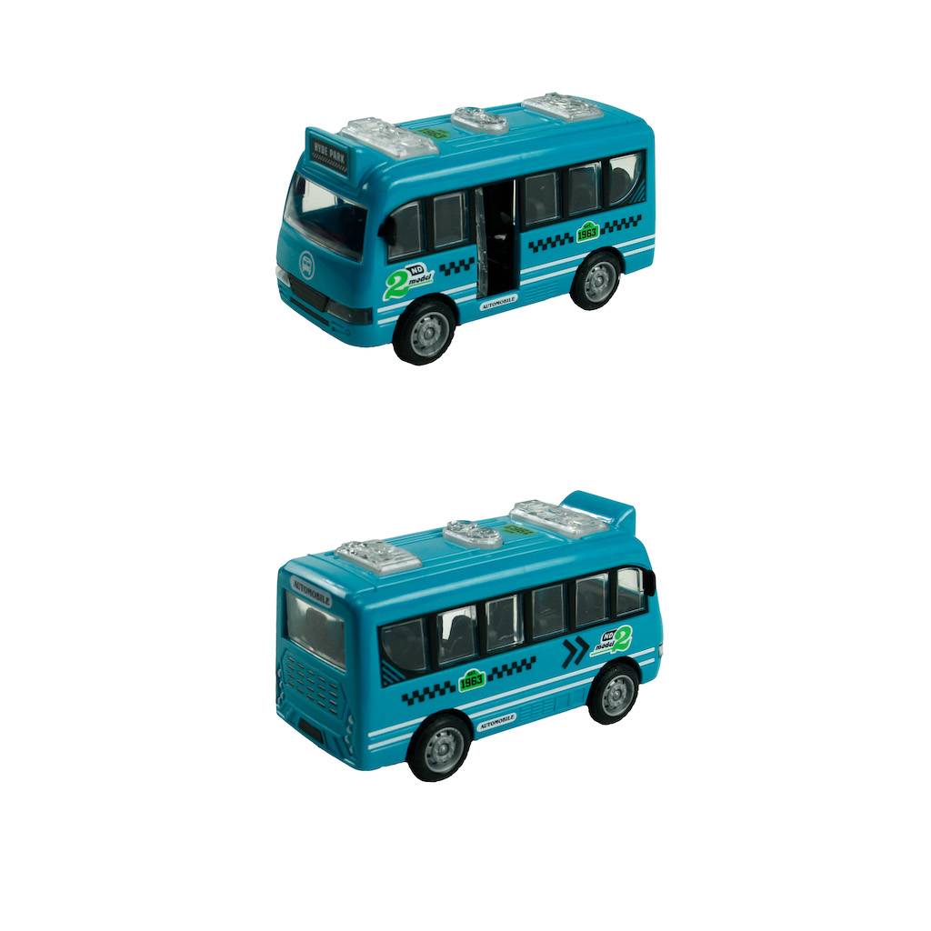 Sürtmeli Renkli Kapıları Açılan Otobüs