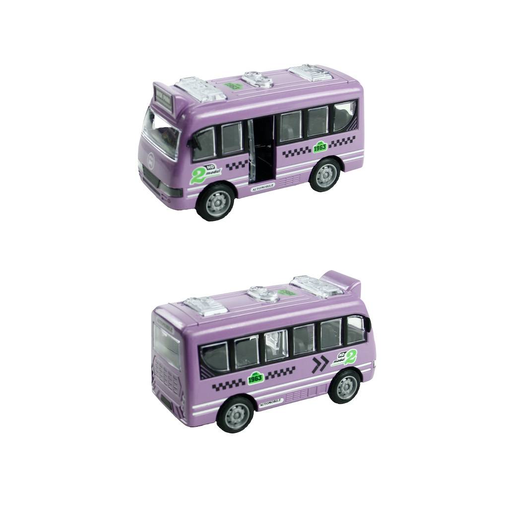 Sürtmeli Renkli Kapıları Açılan Otobüs