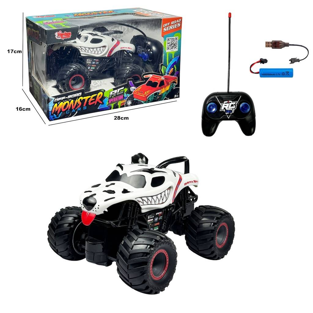 Uzaktan Kumandalı Full Fonksiyon Şarjlı Monster Jeep