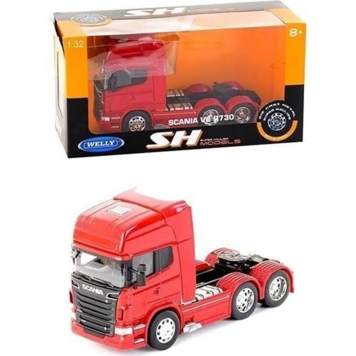 Welly 1:32 Scania V8 R730 Tır Kafası