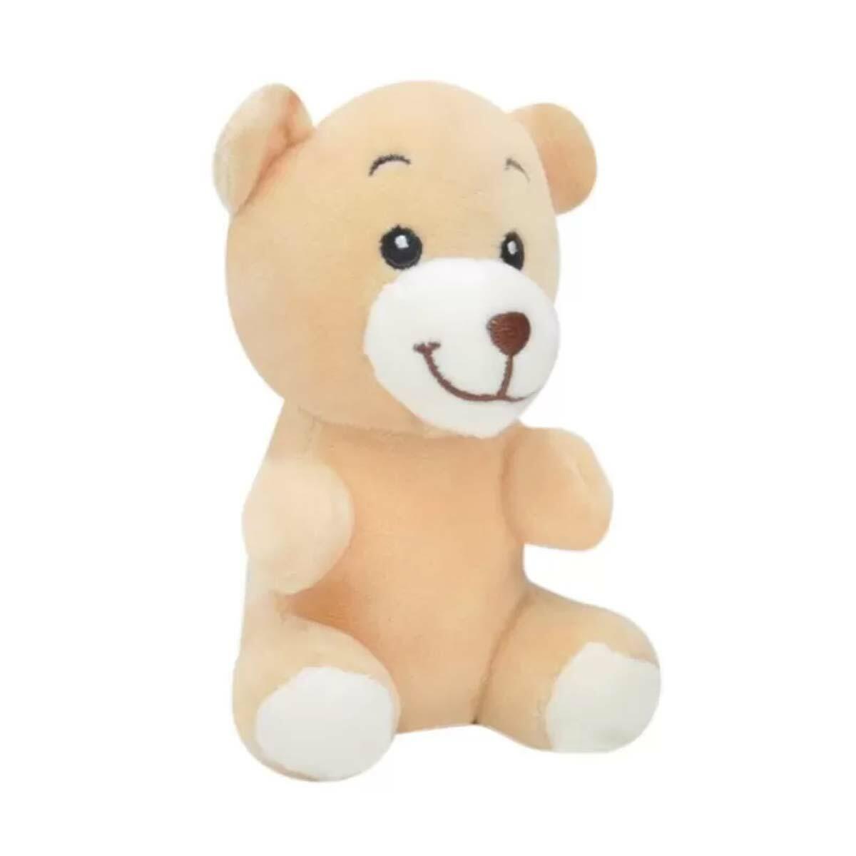 Kahverengi Ayı 14 Cm Pelüş | Mini Welsoft Dokulu Uyku Arkadaşı | Güvenli Ve Antialerjik Küçük Ayıcık