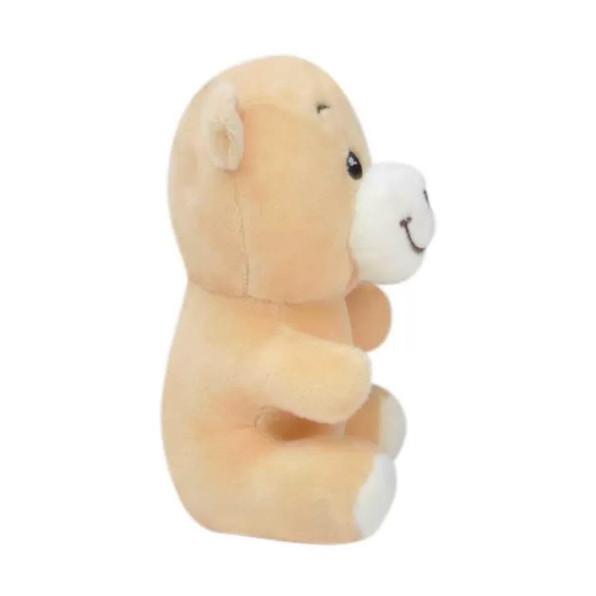 Kahverengi Ayı 14 Cm Pelüş | Mini Welsoft Dokulu Uyku Arkadaşı | Güvenli Ve Antialerjik Küçük Ayıcık