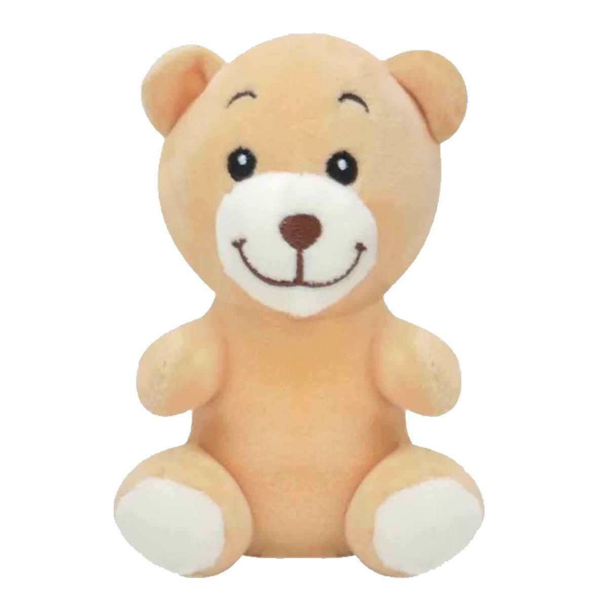 Kahverengi Ayı 14 Cm Pelüş | Mini Welsoft Dokulu Uyku Arkadaşı | Güvenli Ve Antialerjik Küçük Ayıcık