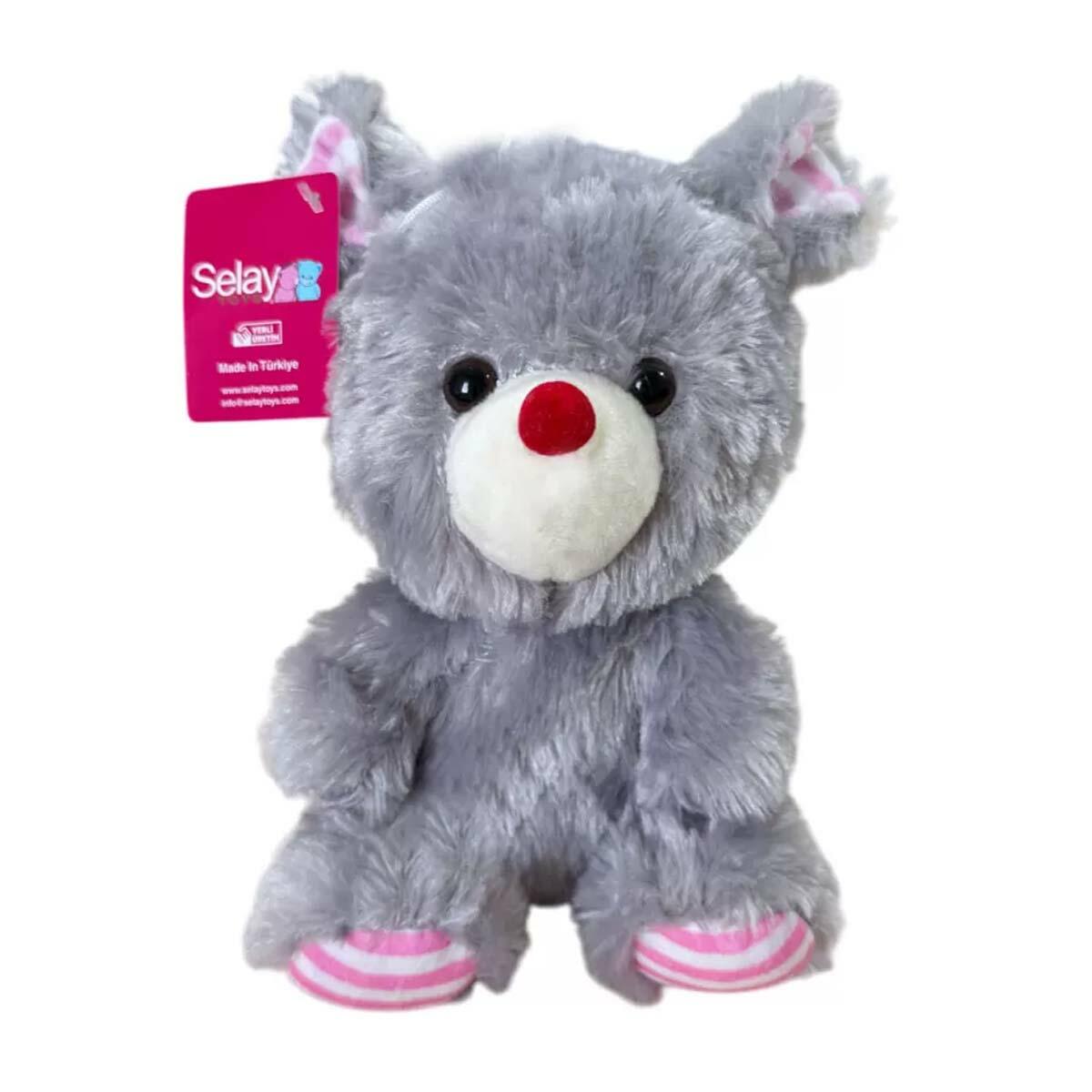 Karma Peluş Fare 20 cm | Yumuşacık Welsoft Kumaş | CE Belgeli Ve Güvenli Uyku Arkadaşı