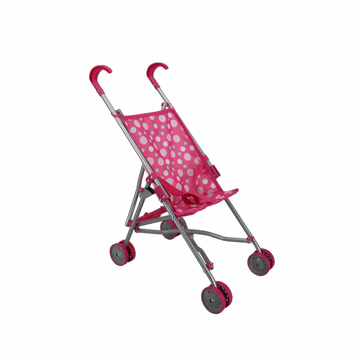 Katlanabilir Baston Puset Puantiye Desenli | Metal Ayaklı, Rol ve Taklit Becerisi Geliştirici Oyuncak