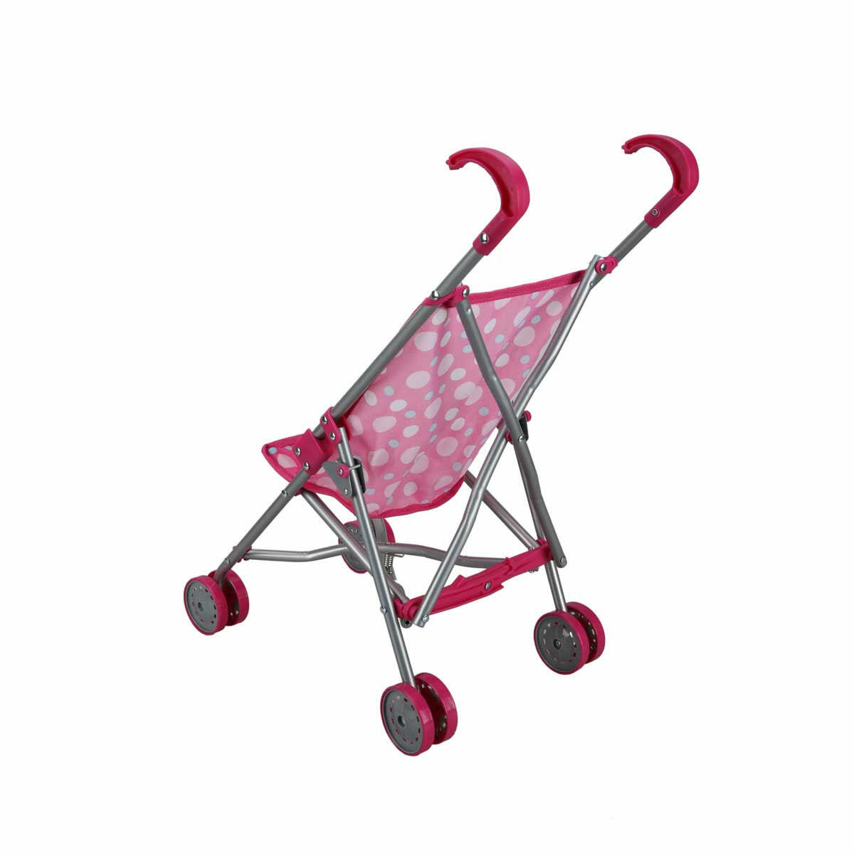 Katlanabilir Baston Puset Puantiye Desenli | Metal Ayaklı, Rol ve Taklit Becerisi Geliştirici Oyuncak