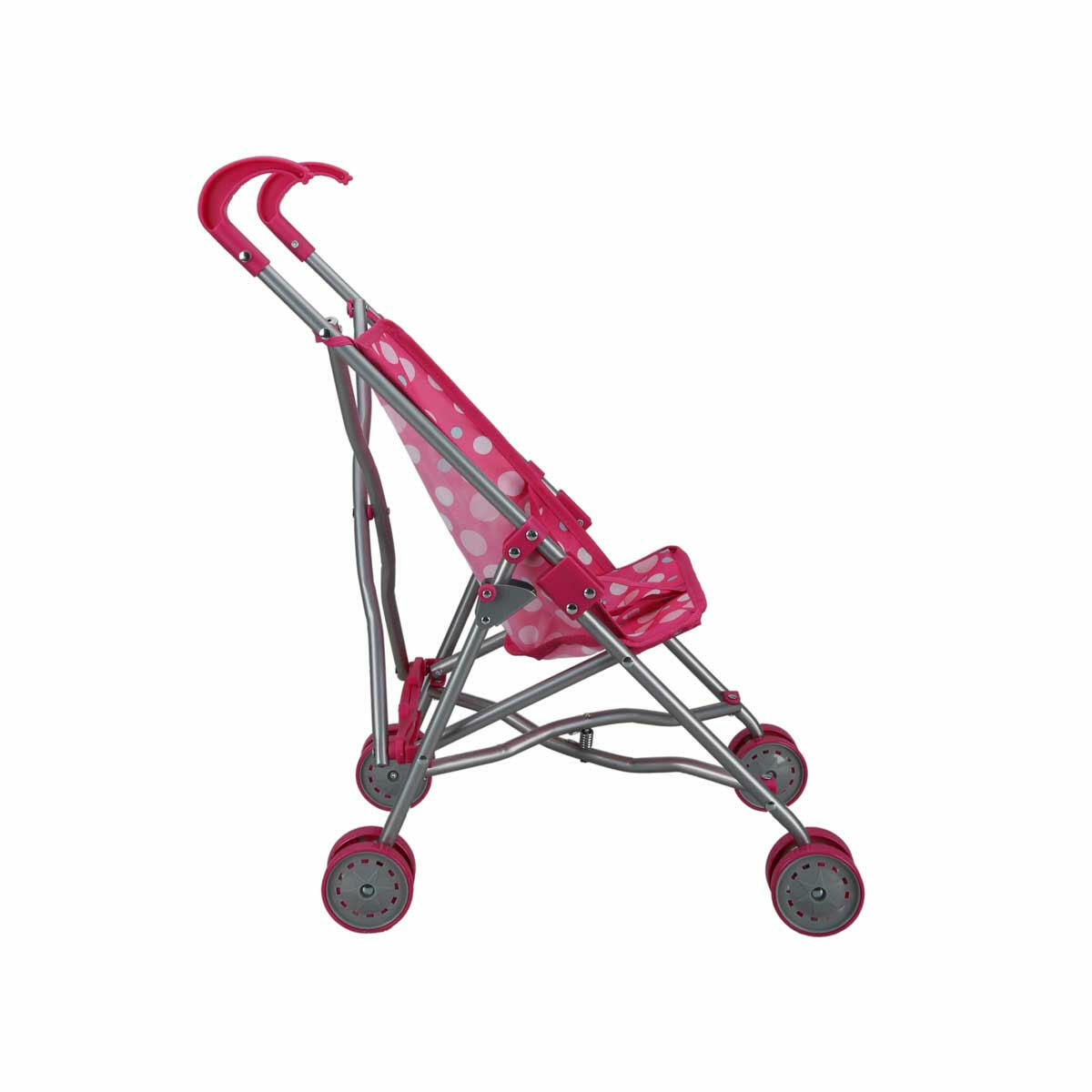 Katlanabilir Baston Puset Puantiye Desenli | Metal Ayaklı, Rol ve Taklit Becerisi Geliştirici Oyuncak