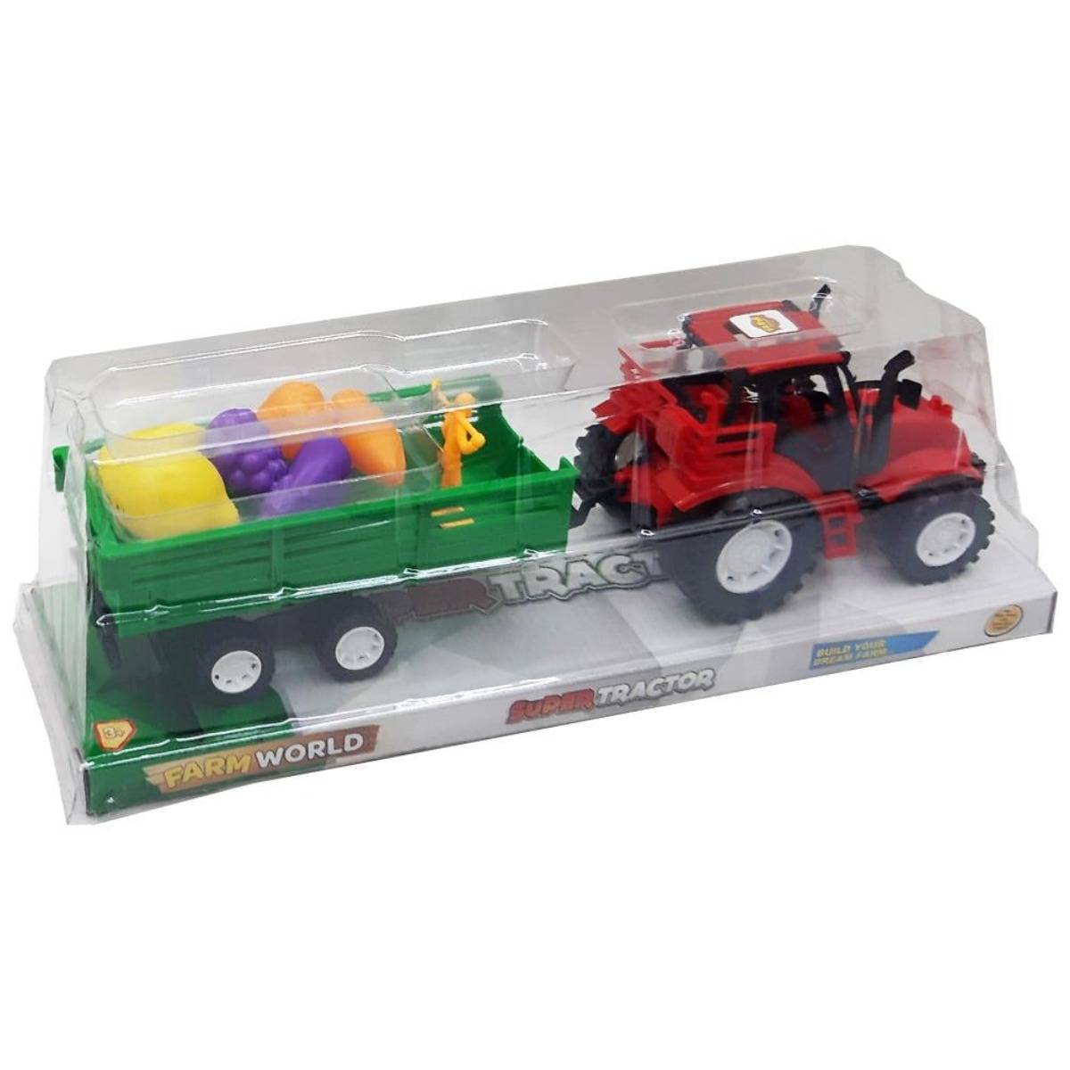 Kayyum Oyuncak Meyveli Traktör Seti