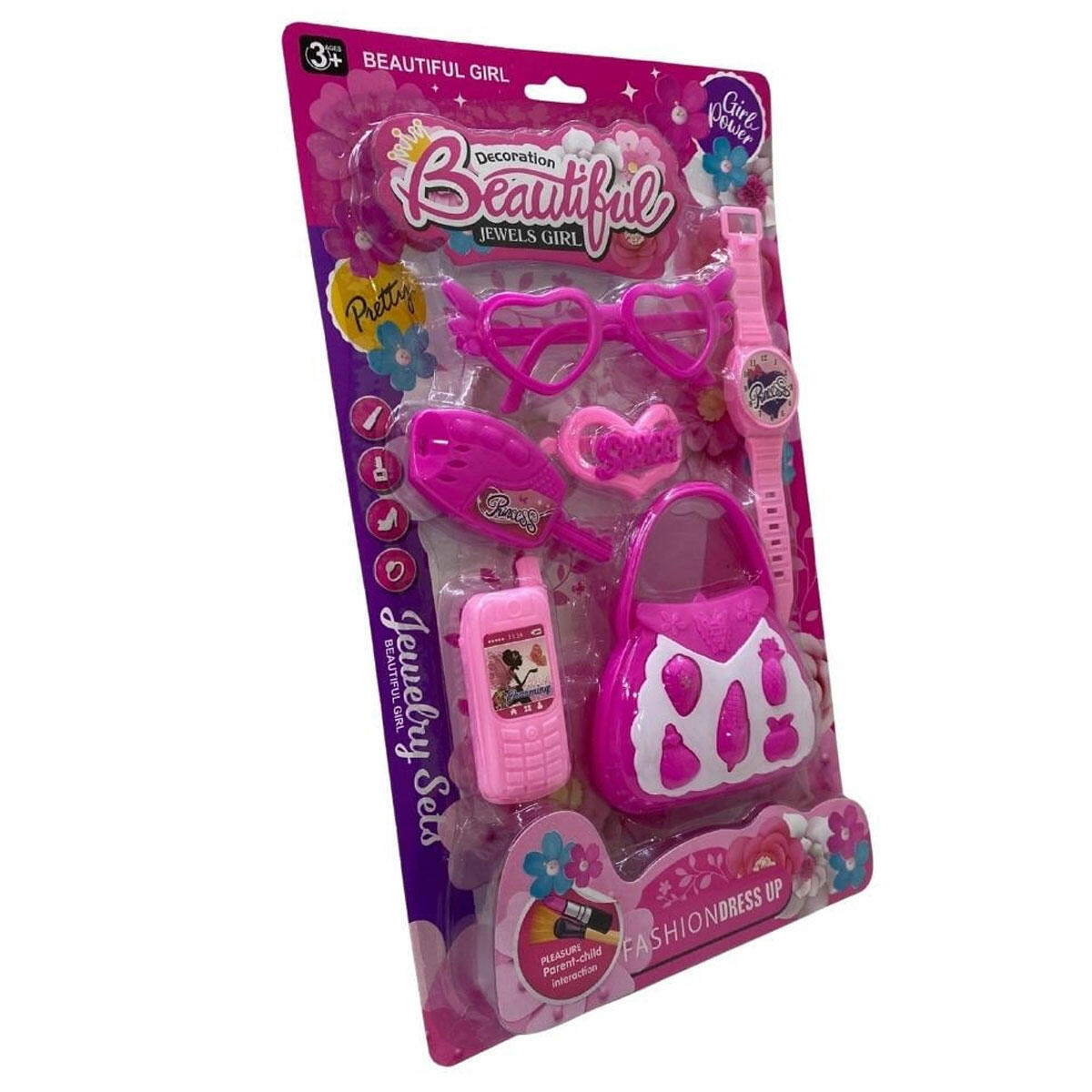 Kette Oyuncak Büyük Güzellik Seti 8943/A/B | Eğitici Makyaj ve Saç Tasarım Seti | Çocuklar İçin Aksesuarlı ve Renkli Güzellik Salonu Oyuncağı