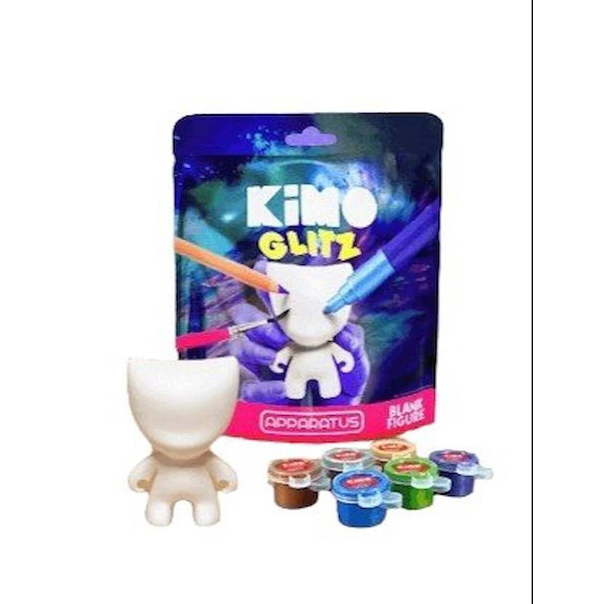 KİMO Glitz Kim İstersen O Boyama Aktivite Figür Üretme Oyunu