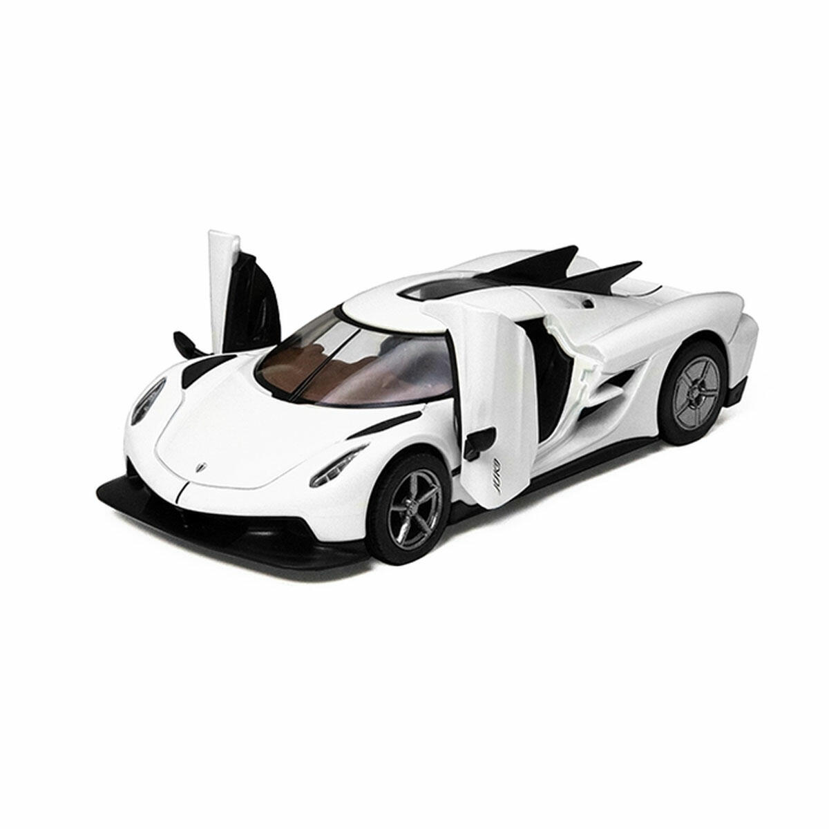 Kinsmart 1:36 Koenigsegg Jesko Absolut | Die-Cast Metal Çek Bırak Model Araba | Koleksiyonluk Detaylı Spor Araç Figürü