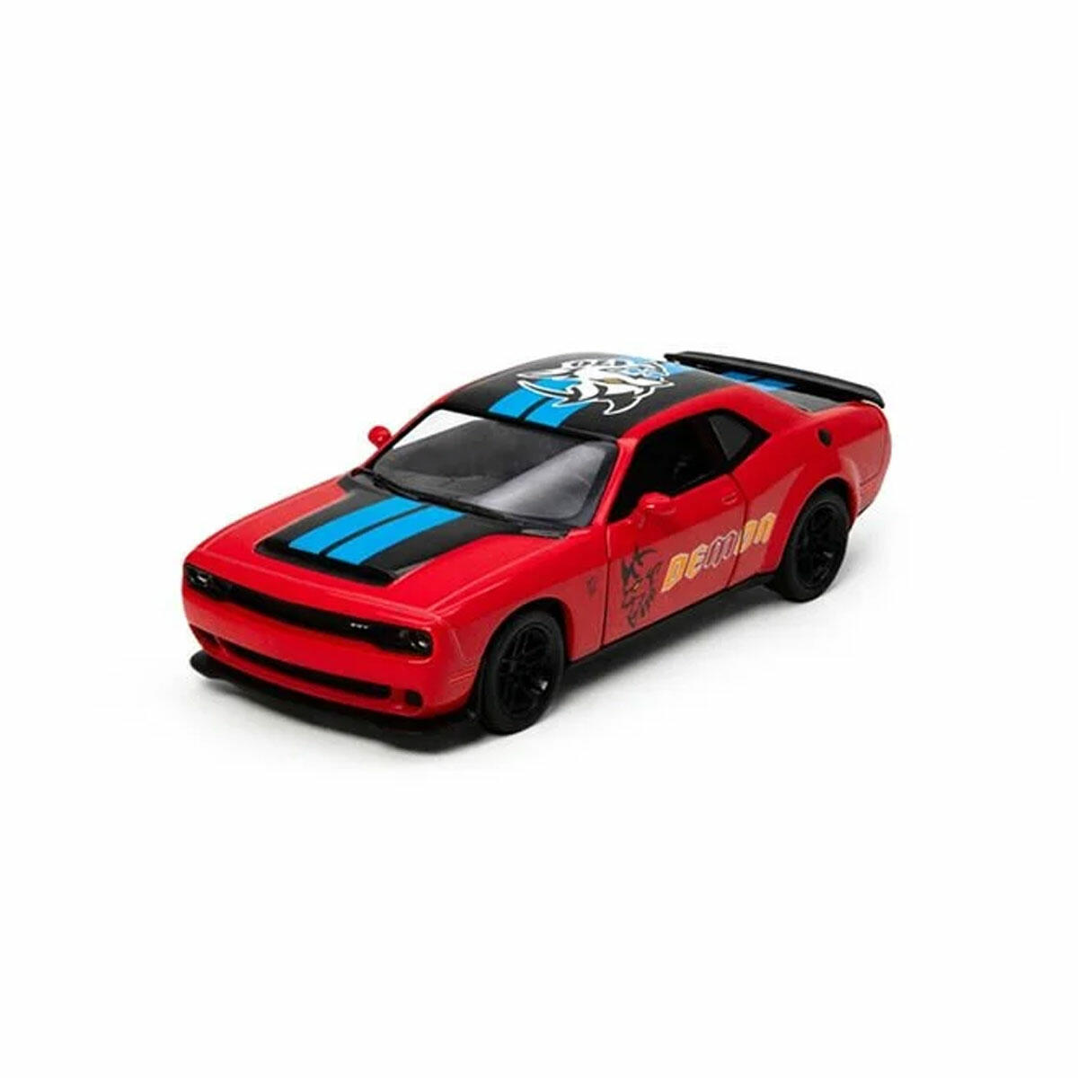 Kinsmart 1:40 2023 Dodge Challenger SRT Demon 170 Livery Edition | Çek Bırak Metal Model Araba | Açılır Kapılı Koleksiyonluk Muscle Car
