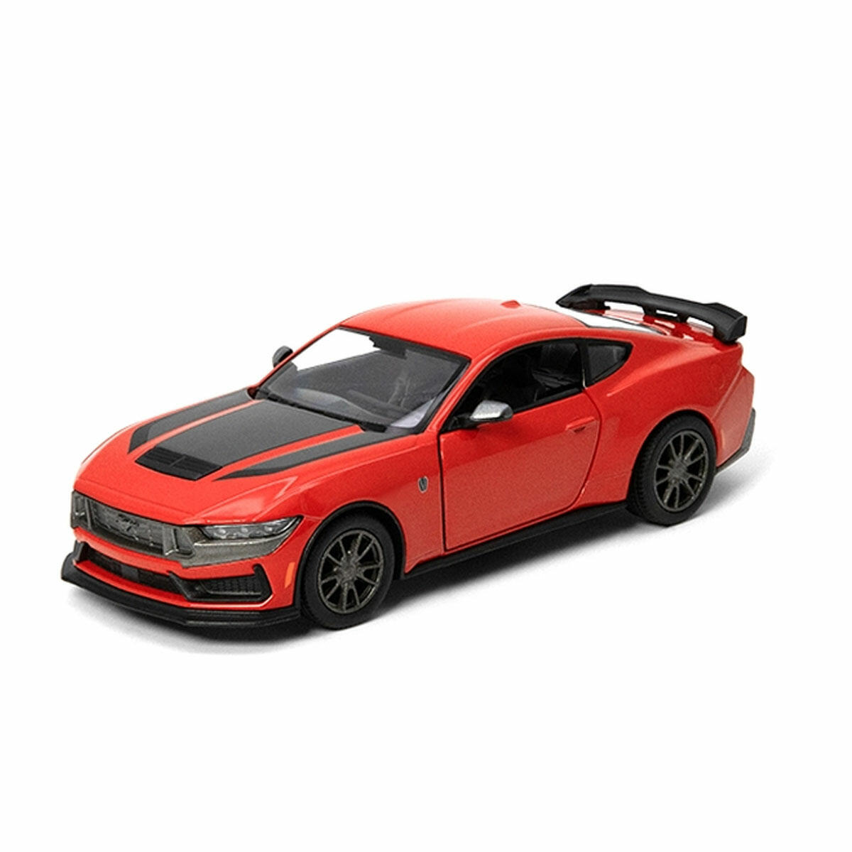 Kinsmart 2024 Ford Mustang Dark Horse | Çek Bırak Metal Model Araba | 13 cm Detaylı Yeni Nesil Spor Araç Koleksiyonu