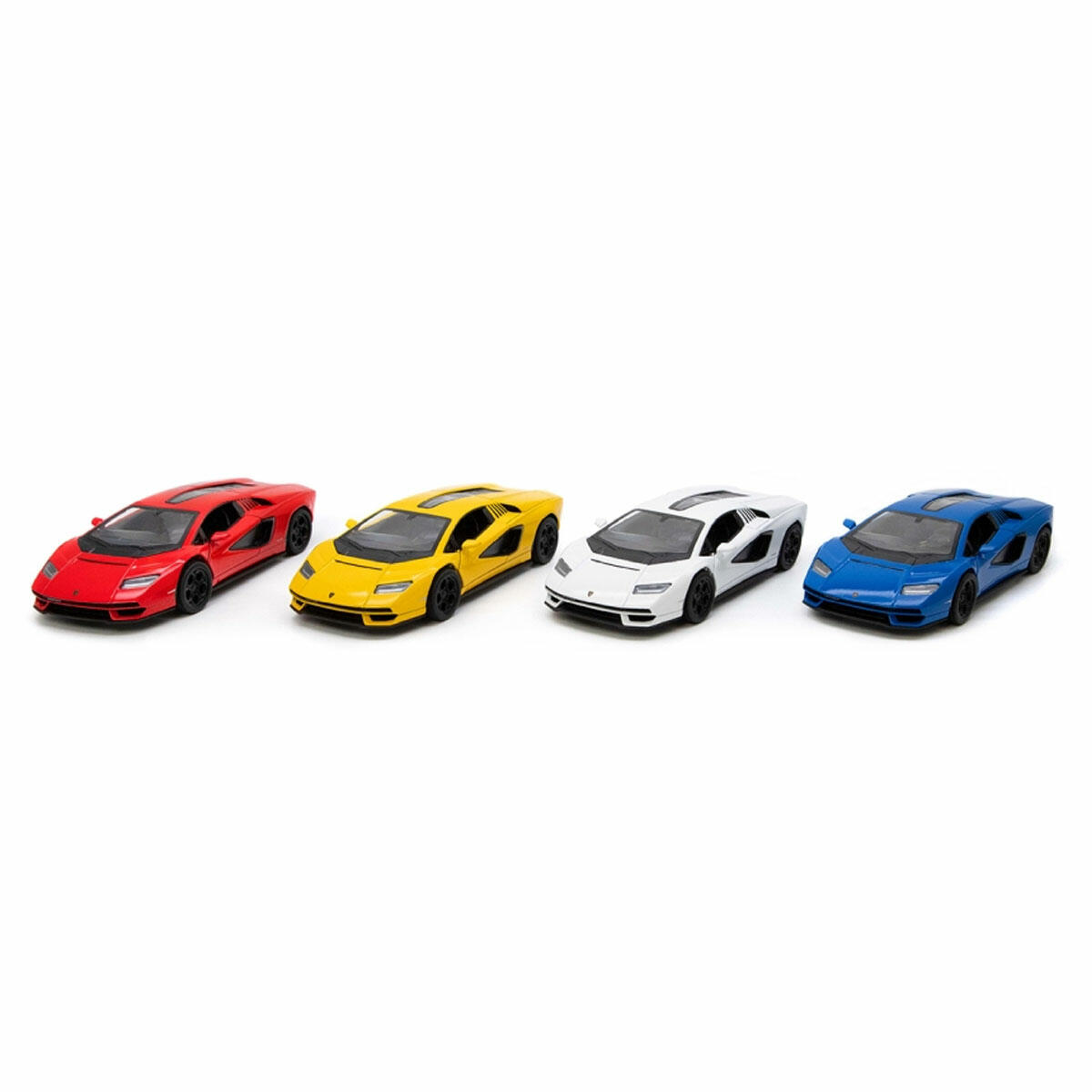 Kinsmart Lamborghini Çek Bırak Model Araba Serisi | Veneno, Sian FKP 37, Countach LPI 800-4 | 13 cm Metal Koleksiyon Aracı