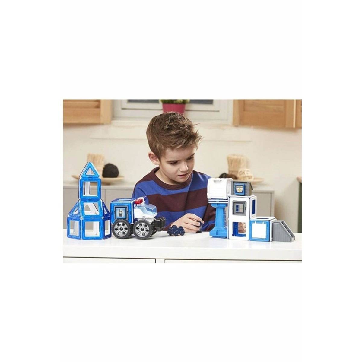 Magic-Magnetic 50 Parça Polis Merkezi